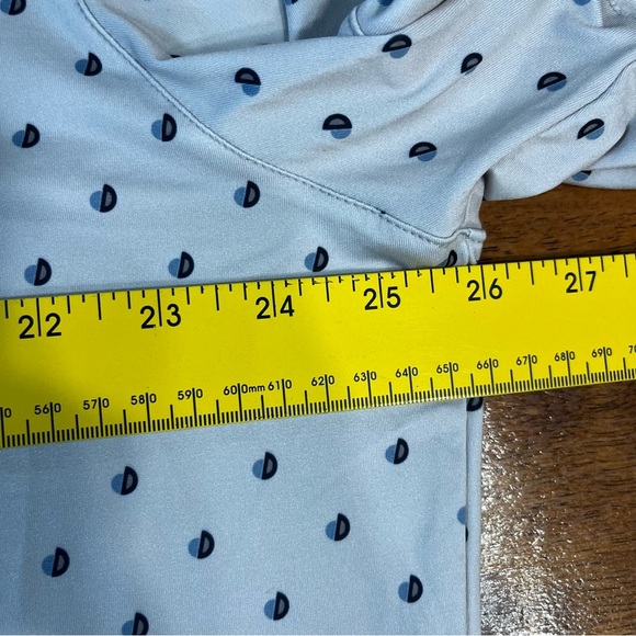 Mizzen+Main white blue design polo size XXL trim - Picture 4 of 7